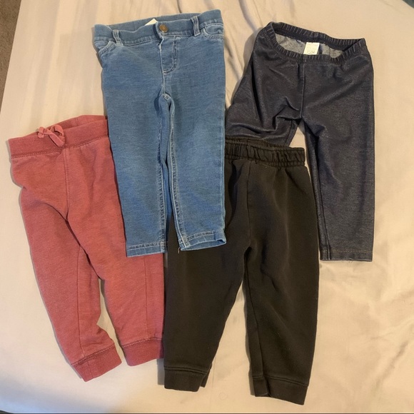 Carter's Other - Unisex Toddler Joggers & Jeans - 4 Pairs